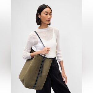 GAP Vegan Suede Bucket Bag